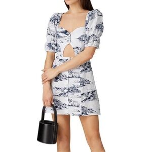 Linen Clay Puff Sleeve